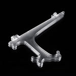 support d'affichage transparent moderne clips empilable cuisine respectueux environnement stockage vaisselle đơn giản gọn