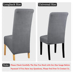 Housse de chaise polaire extensible XL bleu ciel
