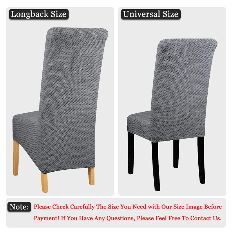 Housse de chaise polaire extensible XL bleu ciel