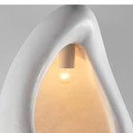 suspension lumineuse moderne blanc texture mat éclairage salon chambre interrupteur tactile 15 30m²