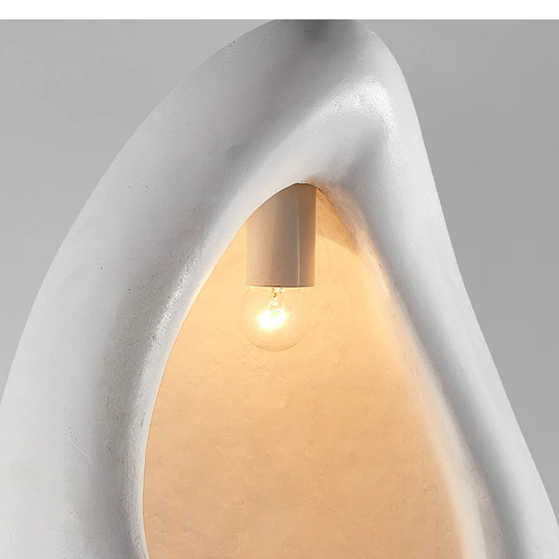 suspension lumineuse moderne blanc texture mat éclairage salon chambre interrupteur tactile 15 30m²