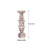 décoration maison moderne vase support bougie marbre noir blanc bois naturel minimalisteintérieur salon chambre