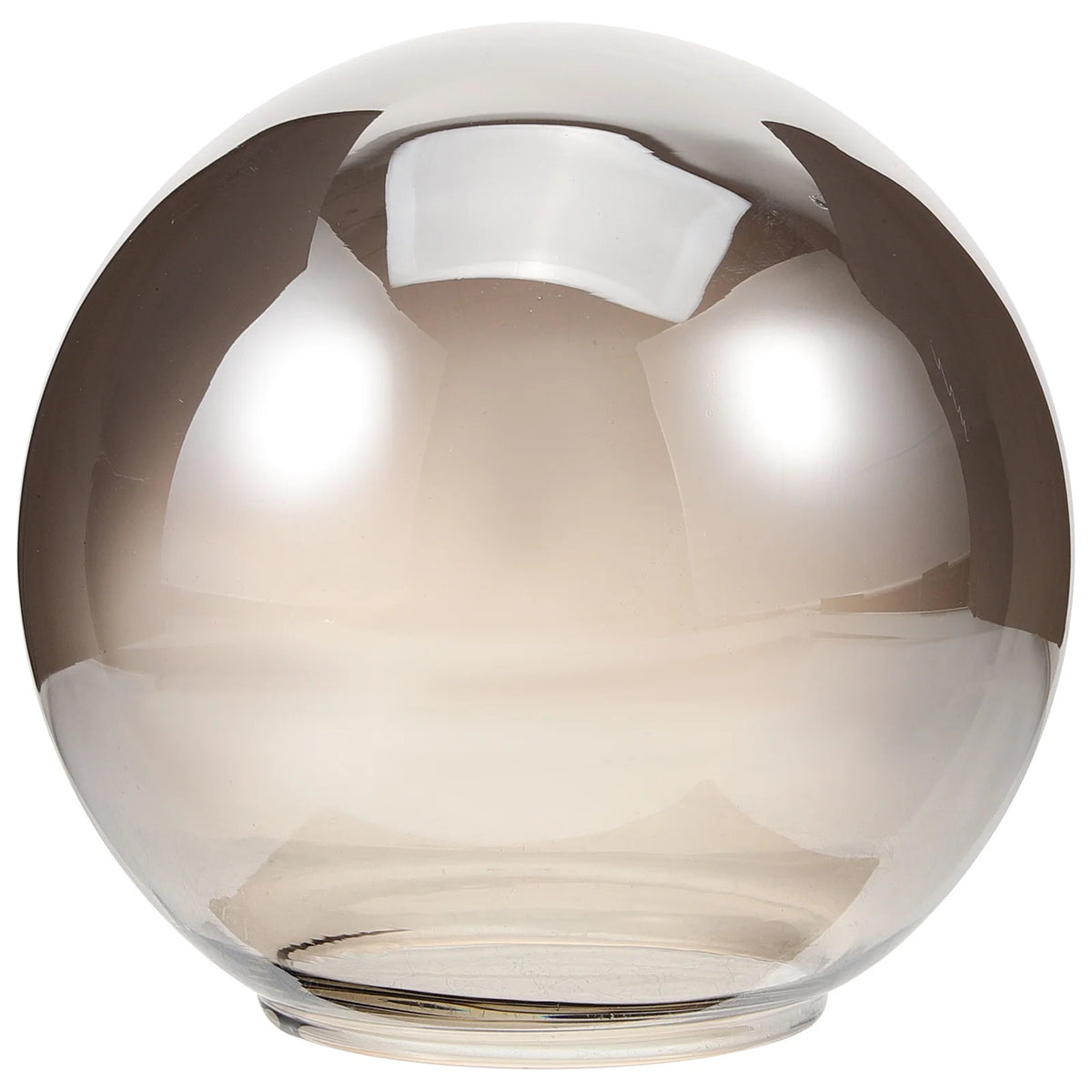 abat jour boule verre transparent moderne salle manger chambre salon