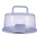 boîte gâteaux transparente moderne poignée muffins gâteau fruits frais blanc rose