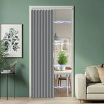 rideau porte plié moderne lin plissé vertical beige gris bleu rose 104x198cm
