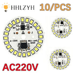 chips led blanc 3w 5w 7w 9w 12w smd 2835 modernes 220v diy ampoule