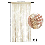 Rideau Décoratif Polyester Arc Ciel Ombrage Intégral Fenêtre Plate Style Moderne Salon Chambre Isolant