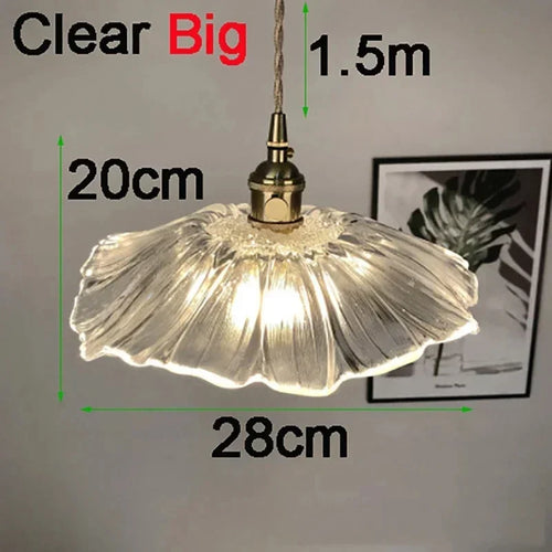 lampe suspendue pierre verre motif fleur vintage couleur rose violet salon chambre