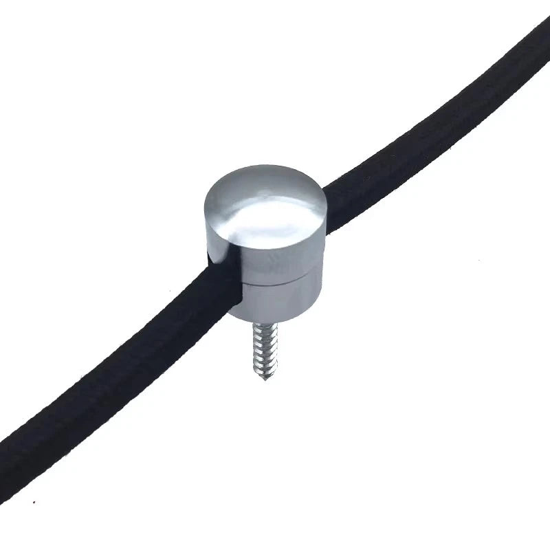 support suspension lampe mural crochet fixation câble électrique lustre moderne rond noir blanc