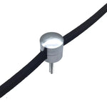 support suspension lampe mural crochet fixation câble électrique lustre moderne rond noir blanc