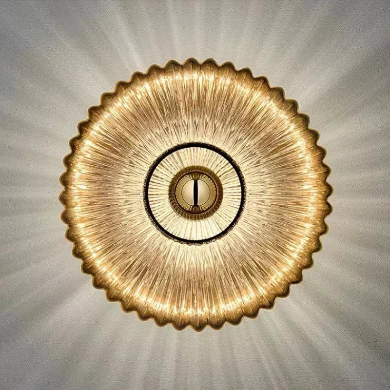 applique murale led moderne blanc doré rayures horizontales fixée mur éclairage quotidien chambre salonhôtel