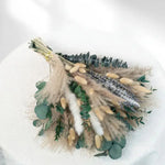 bouquet fleurs séchées eucalyptus gypsophile lavande décoration maison anniversaire valentin boho naturel