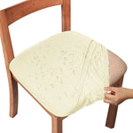 housse chaise imperméable tissu élasthanne polyester gris moderne élastique soyeuse fraiche couvrante chaise banquet