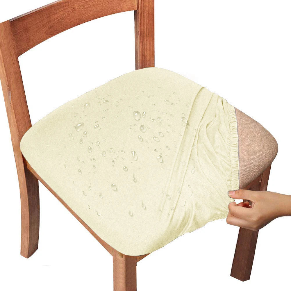 housse chaise imperméable tissu élasthanne polyester gris moderne élastique soyeuse fraiche couvrante chaise banquet