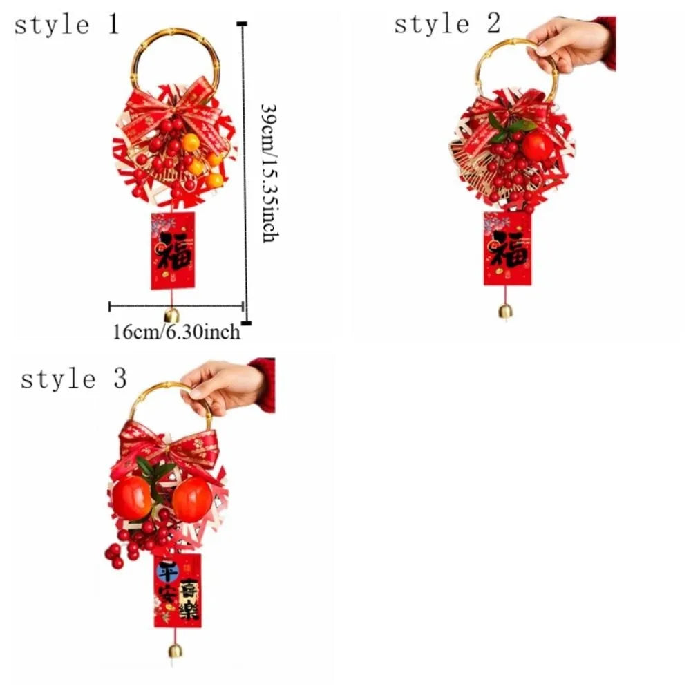 décoration nouvelle année bouquet fleurs artificielles rouge blanche dorée traditionnelle festive papier motif chinois