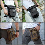 sac banane homme toile noir marron logo porte clés monnaie téléphone papeterie équipement sportif