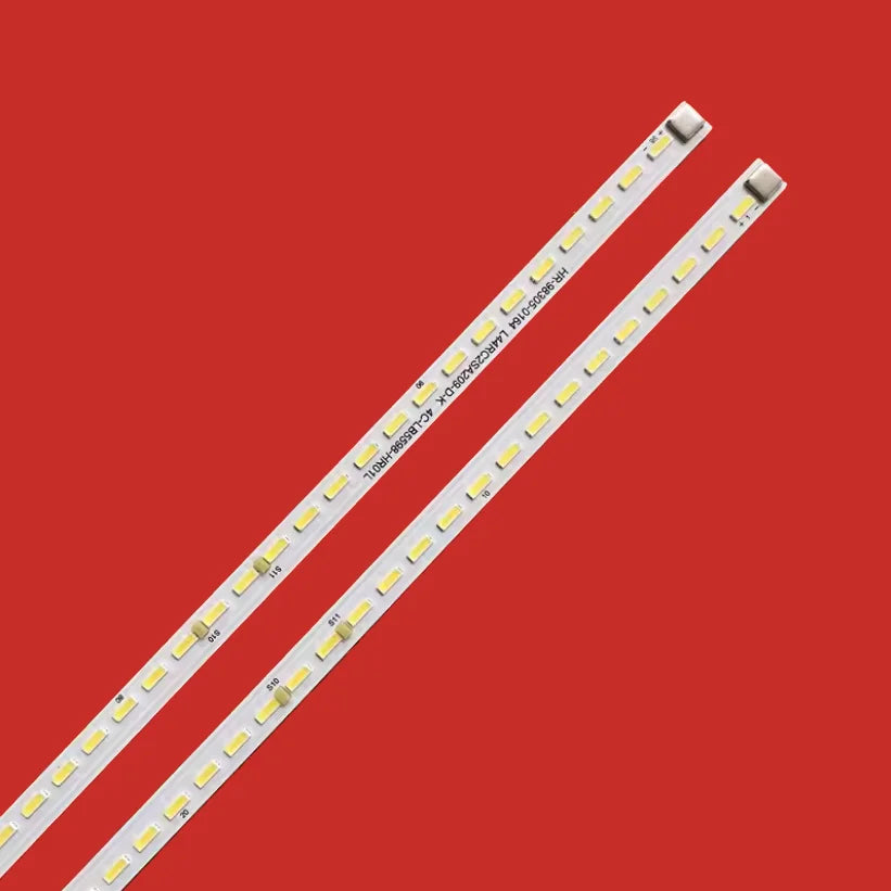 ruban led blanc modernes clips fixation alignées lumière led opaques