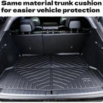 tapis sol tapis coffre voiture noir rayures diagonales moderne tout terrain protection toutes saisons