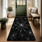 tapis gothique crâne roses moderne polypropylène polyester antidérapant salon chambre extérieur