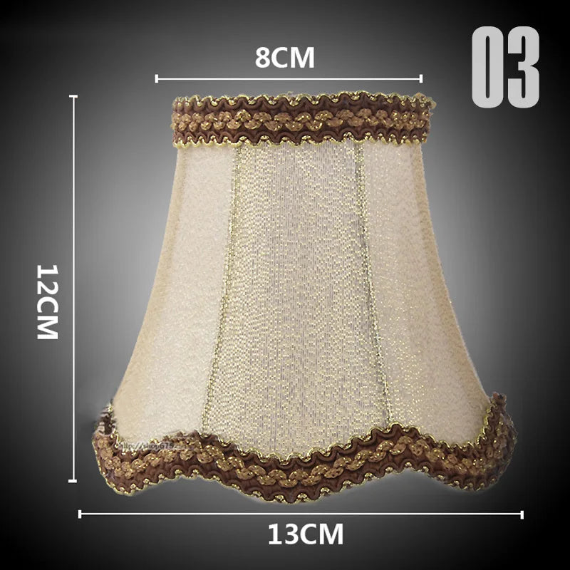 abat jour tissu broderie dorée vert clair rouge beige gris rose pâle classique tassel