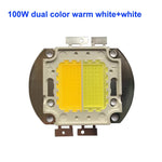 module led deux couleurs 100w blanc jaune grille moderne câbles certification
