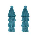 pompons franges polyester violet vert bleu rose boho chic décor maison rideau vêtement