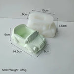 cache plantes forme voiture camion train blanc rose vert vintage rétro