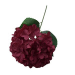 bouquet fleurs artificielles hortensias blanc bleu rose vert orange violet intérieur vintage romantique