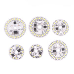 ampoule led circulaire diodes blanc moderne technologie spot downlight plafonnier lumière intérieure facile composants