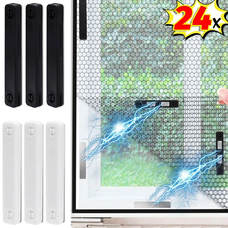 filet protection fenetre noir blanc hexagonal transparent moderne adhésif instructions application