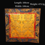 écharpe ethnique motifs floraux couleurs vives texture satinée traditionnelle 100x100cm