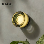 applique murale moderne spirale led verre ambre transparent chambre salon cuisine salle manger