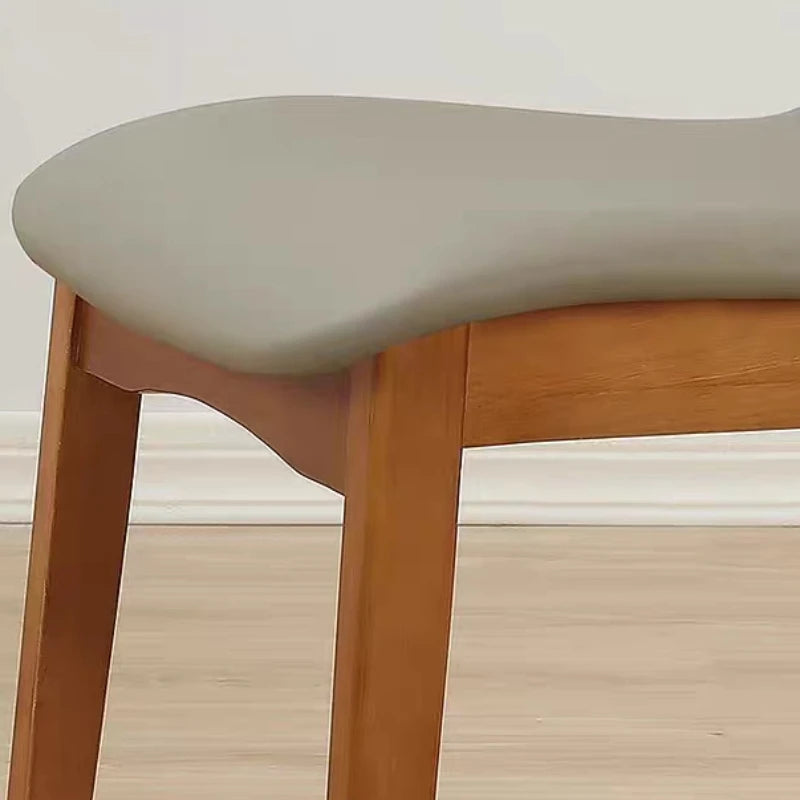 chaises salle manger moderne bois PU gris clair vert menthe rouge brique blanc minimaliste