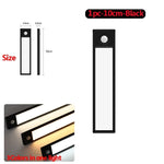 veilleuse led motion sensor sous meuble 20cm 30cm 40cm 50cm blanc moderne minimaliste