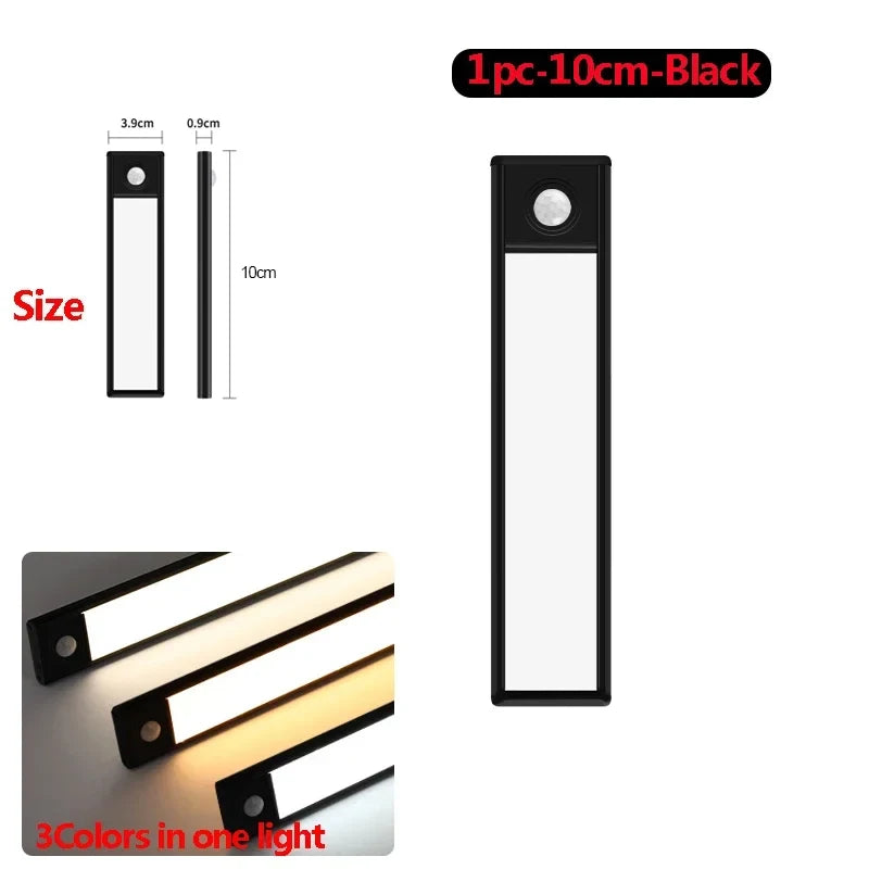 veilleuse led motion sensor sous meuble 20cm 30cm 40cm 50cm blanc moderne minimaliste