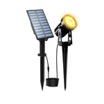 projecteur solaire led ip65 moderne adhésif noir ledextérieur jardin décorationalleyway wall tree court street