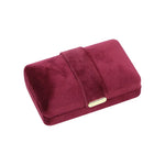 boîtes bijoux velours violet blanc boutons dorés anniversaire mariage fiançailles événements classiques