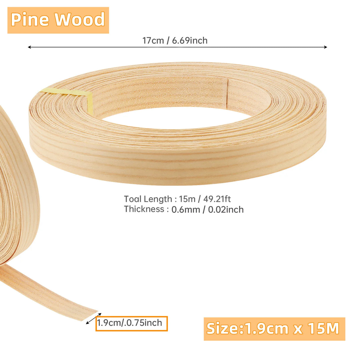 ruban finition bois adhésif chaud grain naturel moderne décoration meuble placage bord armure