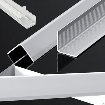 protections angle decoratives metallique brossee opalescente moderne noir argenté rose doré 90cm adhésives 4pièces