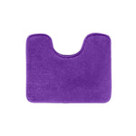 tapis toilette violet gris bleu beige moderne doux absorbant anti dérapant pvc respectueux environnement