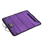 tapis pliable asseyant carreaux opaque alvéoles élastique minimaliste camping