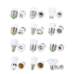 adaptateurs culot led e27 e14 b22 gu10 ignifuge adhésifs modernes blancs certification rohs fcc
