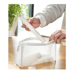 boîte rangement moderne brosse dents portable voyage camping salle bain vert bleu rose blanc