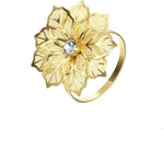 boucles serviette métal or blanc fleurs élégantes décoration table anniversaire mariage accessoires événementnels respectueux