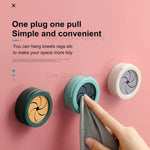 porte serviettes auto adhésifs spirale moderne vert bleu orange gris noir minimaliste