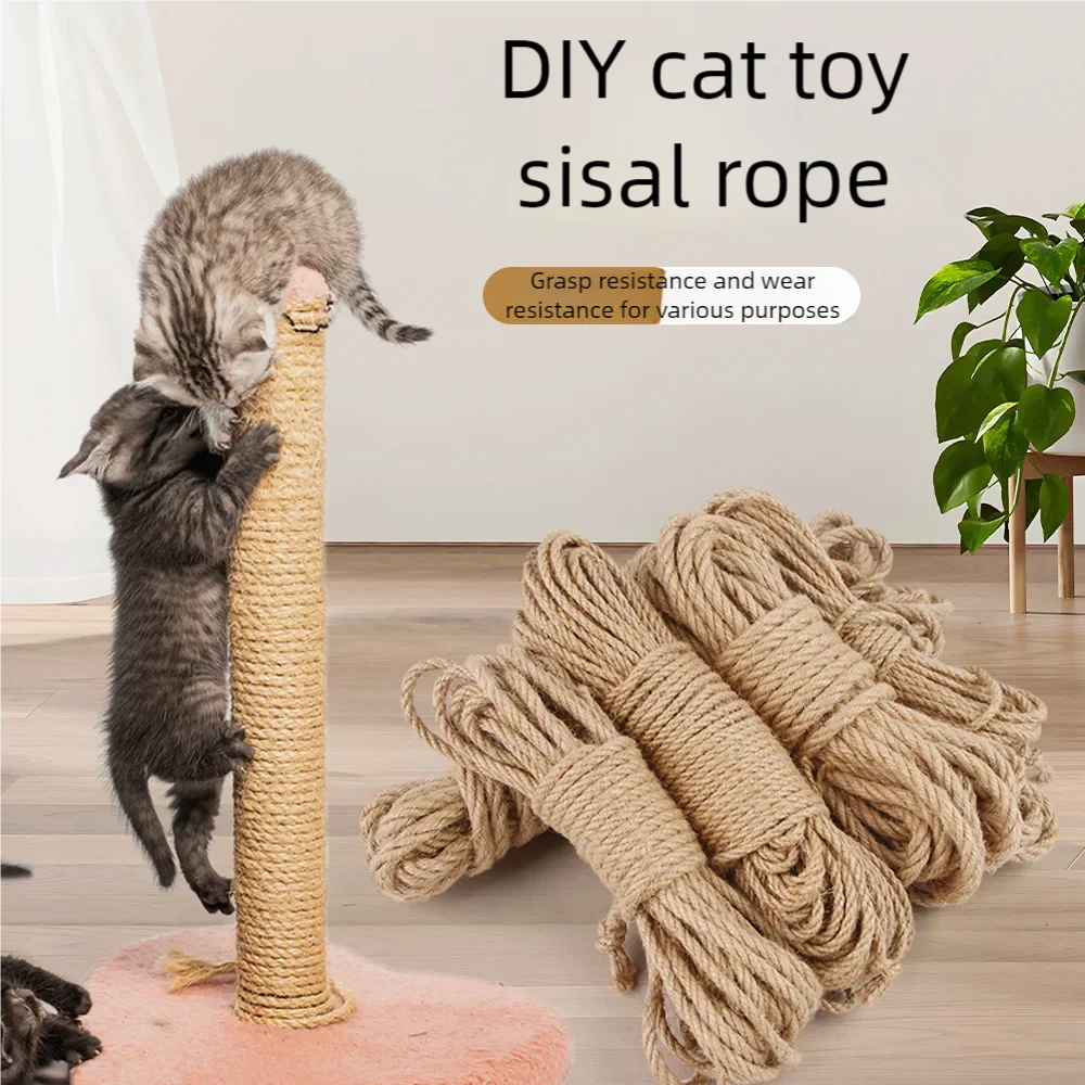 corde gratter chats durable 10m 20m 30m 4mm 50m 6mm 8mm naturelle rustic beurette