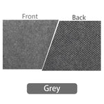 tapis souris feutré gris blanc anti dérapant minimaliste moderne 40x80cm