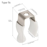 clips t5 t6 t8 t10 t12 noir blanc moderne abs cqc