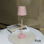 lampe table led rechargeable sans fil veilleuse tactile moderne noir bleu clair doré marron