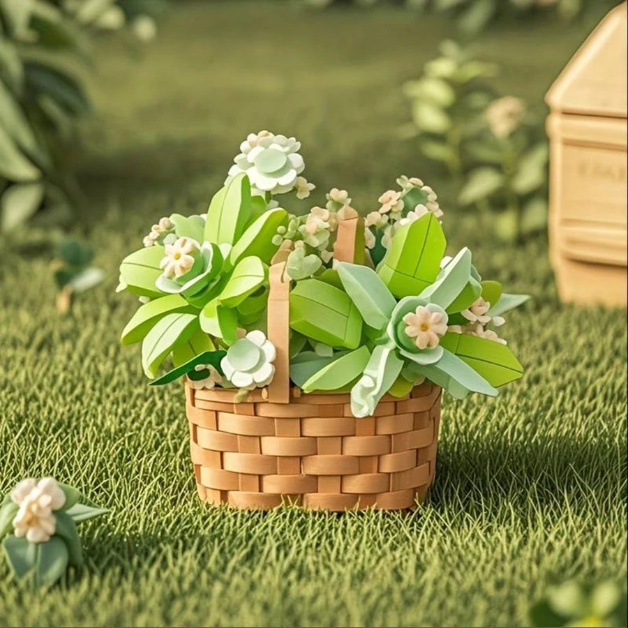 bouquets fleurs artificielles artisanal origami intérieur décoration maison anniversaire mariage vert rose jaune